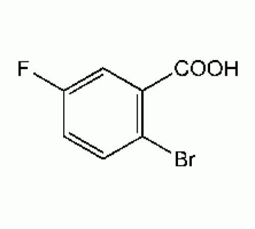 2-Бром-5-фторбензойной кислоты, 98 +%, Alfa Aesar, 5 г