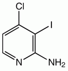 2-Амино-4-хлор-3-йодпиридин, 97%, Alfa Aesar, 1г