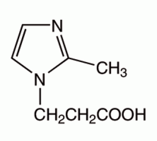 2-метилимидазол-1-пропионовой кислоты, 97%, Alfa Aesar, 1г