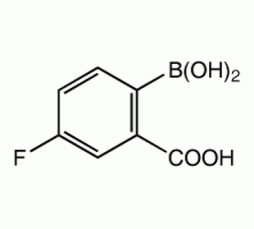 2-карбокси-4-фторбензолбороновая кислота, 97%, Alfa Aesar, 1 г