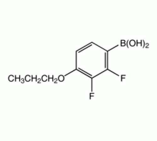 2,3-дифтор-4-н-пропоксибензолбороновая кислота, 97%, Alfa Aesar, 1 г