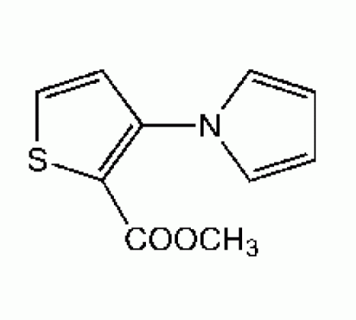 Метиловый эфир 3 - (1-пирролил) тиофен-2-карбоновой кислоты, 97%, Alfa Aesar, 1г