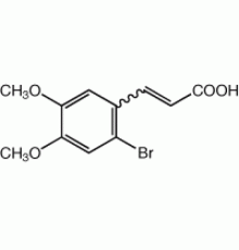 2-Бром-4, 5-диметоксикоричную кислоту, 97%, Alfa Aesar, 5 г
