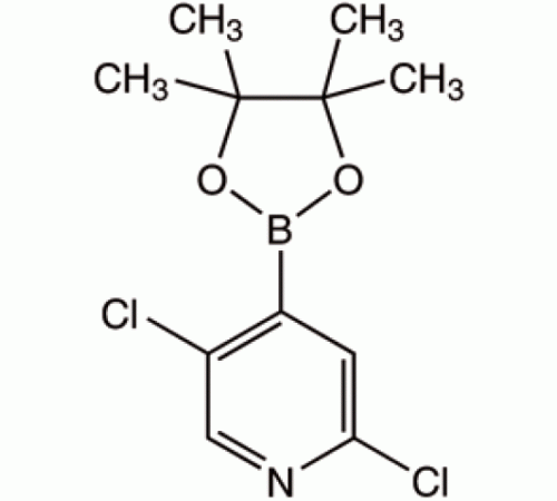 2,5-дихлорпиридин-4-бороновой кислоты пинакон, 95%, Alfa Aesar, 1г