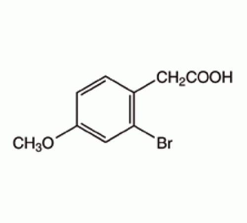 2-Бром-4-метоксифенилуксусной кислоты, 97%, Alfa Aesar, 25 г
