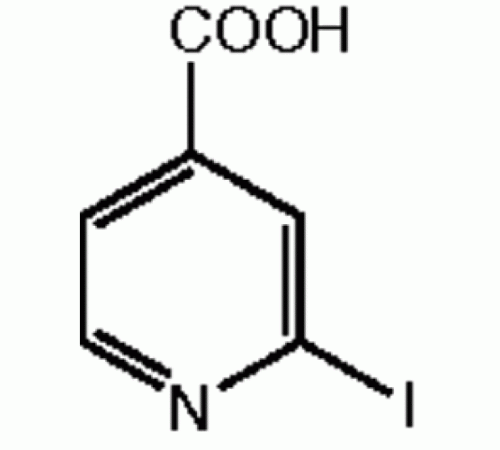 2-йодпиридин-4-карбоновой кислоты, 95%, Alfa Aesar, 1г