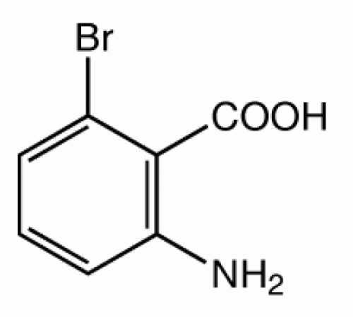 2-Амино-6-бромбензойной кислоты, 98%, Alfa Aesar, 1г