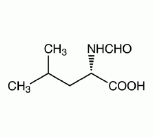 Н-формил-L-лейцин, тек. 90%, Alfa Aesar, 5 г