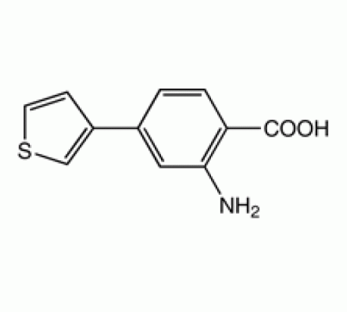 2-Амино-4- (3-тиенил) бензойной кислоты, 96%, Alfa Aesar, 250 мг