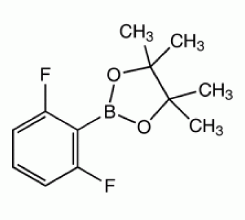2,6-Дифторбензолбороновая пинакон кислоты, 96%, Alfa Aesar, 1г