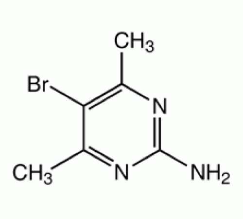 2-Амино-5-бром-4,6-диметилпиримидина, 98%, Alfa Aesar, 250 мг