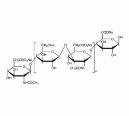 Натриевая соль хондроитинсульфата из сульфатированного гликозаминогликанового полисахарида акульего хряща Sigma C4384