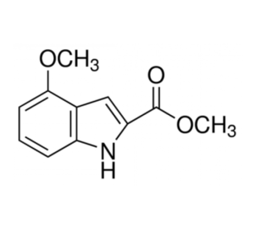 Метиловый эфир 4-метоксииндол-2-карбоновой кислоты, 99%, Alfa Aesar, 1г