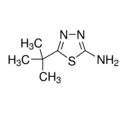 2-Амино-5-трет-бутил-1, 3,4-тиадиазол, 97%, Alfa Aesar, 1г