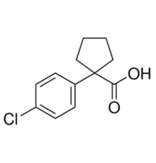 1-(4-хлорфенил)-1-циклопентанкарбоновая кислота, 98%, Acros Organics, 5г