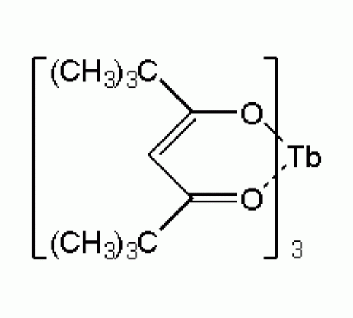 Трис (2,2,6,6-тетраметил-3, 5-гептандионато) тербий (III), 99%, Alfa Aesar, 5 г