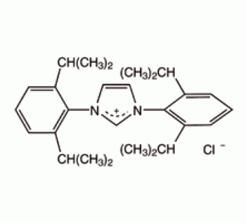 1,3-Бис- (2,6-диизопропилфенил) имидазолия хлорид, 97%, Alfa Aesar, 1 г