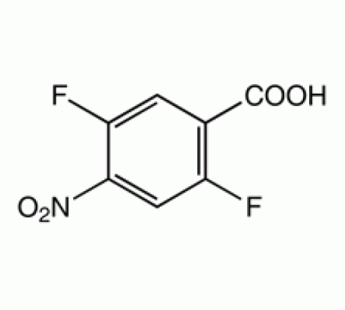 2,5-дифтор-4-нитробензойной кислоты, 97%, Alfa Aesar, 1г