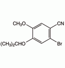 2-Бром-4-изопропокси-5-метоксибензонитрила, 99%, Alfa Aesar, 250 мг