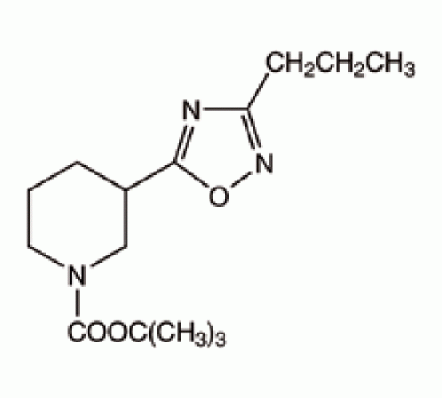 1-Вос-3- [3 - (н-пропил) -1,2,4-оксадиазол-5-ил] пиперидина, Alfa Aesar, 250 мг