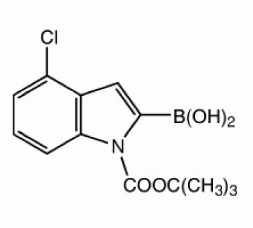 1-Вос-4-хлориндол-2-бороновой кислоты, 98%, Alfa Aesar, 5 г