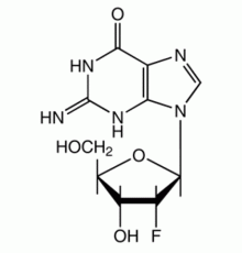 2'-фтор-2'-дезоксигуанозин, 99%, Alfa Aesar, 1 г