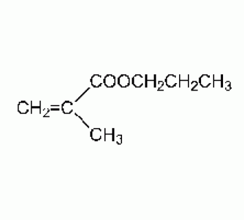 н-Пропил-метакрилат, 95%, удар. с 200 частей на миллион 4-метоксифенол, Alfa Aesar, 25г