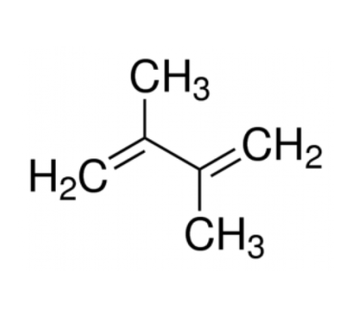 2,3-диметил-1,3-бутадиен, 98%, стаб. с BHT, Acros Organics, 25г