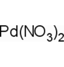 Палладий (II) нитрат, раствор, Pd 12-16% вес / вес (продолжение Pd), Alfa Aesar, (в) 1г