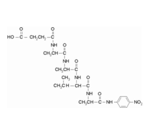 Субстрат п-нитроанилидной протеазы N-сукцинил-Ala-Ala-Val-Ala Sigma S7632