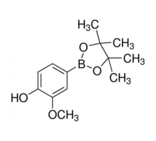 2-метокси-4-(4,4,5,5-тетраметил-1,3,2-диоксаборолан-2-ил)фенол, 97%, Acros Organics, 5г