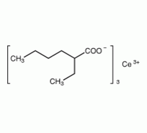 Церия (III) 2-этилгексаноат, 49% в 2-этилгексановой кислоты, Ce 12%, Alfa Aesar, 100 г