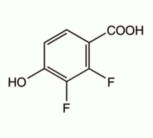 2,3-дифтор-4-гидроксибензойной кислоты, 99%, Alfa Aesar, 250 мг
