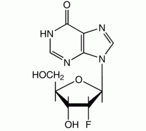 2'-фтор-2'-дезоксиинозин, 99%, Alfa Aesar, 1г