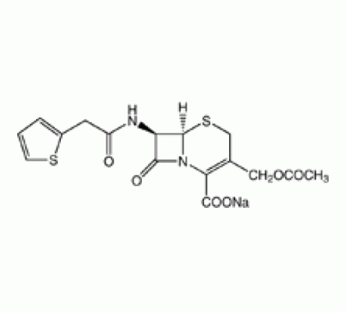 Цефалотин натриевая соль, Alfa Aesar, 1 г