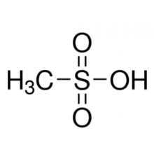 Метансульфоновая кислота, 98%, Acros Organics, 1л