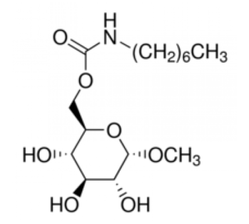 Метил 6-O- (N-гептилкарбамоилββ D-глюкопиранозид 97,0% (ТСХ) Sigma 67328