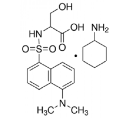 Циклогексиламмониевая соль N-дансил-DL-серина Sigma D9756