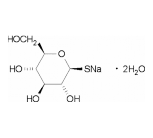 Натриевая соль 1-тиββ D-глюкозы Sigma T6375