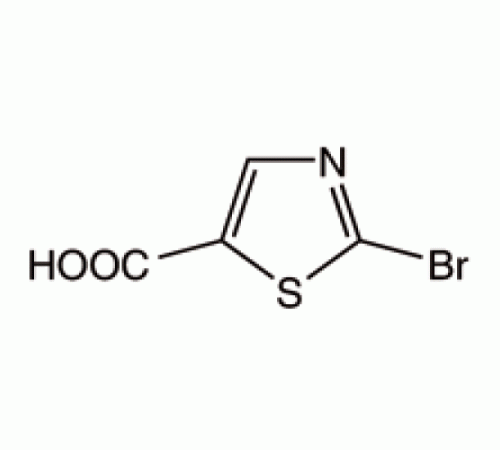 2-бромтиазол-5-карбоновая кислота, 97%, Acros Organics, 1г