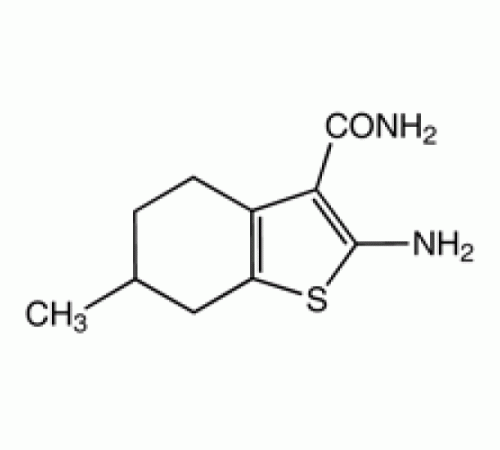 2-Амино-6-метил-4,5,6,7-тетрагидро-бензо [b] тиофен-3-карбоксамид, 96%, Alfa Aesar, 5 г