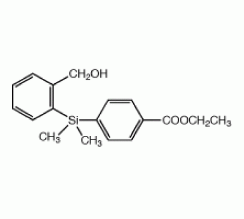 2 - [(4 - (этоксикарбонил) фенил] диметилсилил) бензиловый спирт, 95%, Alfa Aesar, 5 г