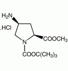 цис-4-амино-N-Boc-L-пролина Гидрохлорид метилового эфира, 97%, Alfa Aesar, 5 г