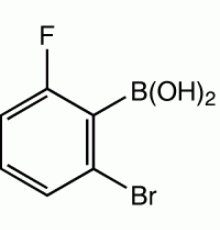 2-Бром-6-фторбензолбороновая кислота, 98%, Alfa Aesar, 1 г