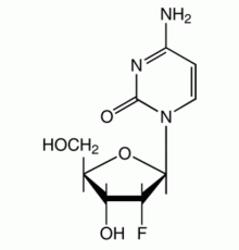 2'-фтор-2'-дезоксицитидин, 99%, Alfa Aesar, 1г