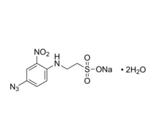 Натрий N- (4-азидо-2-нитрофенилβ2-аминоэтилсульфонат дигидрат 90% (ТСХ) Sigma 59893
