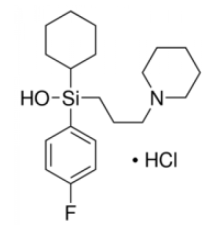 Порошок гидрохлорида п-фторгексагидросила-дифенидола, 98% (ВЭЖХ) Sigma H127
