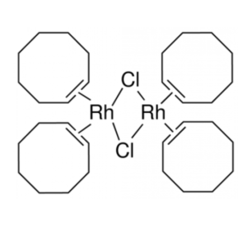 Хлорбис(циклооктен)родия(I) димер, 98%, Acros Organics, 500мг