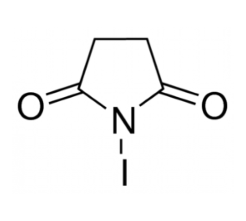 Н-йодсукцинимид, 97%, Alfa Aesar, 25 г