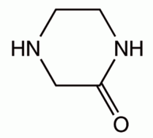 Пиперазин-2-он, 95%, Acros Organics, 1г